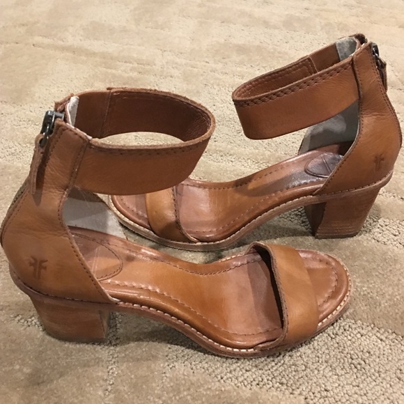 frye heeled sandals